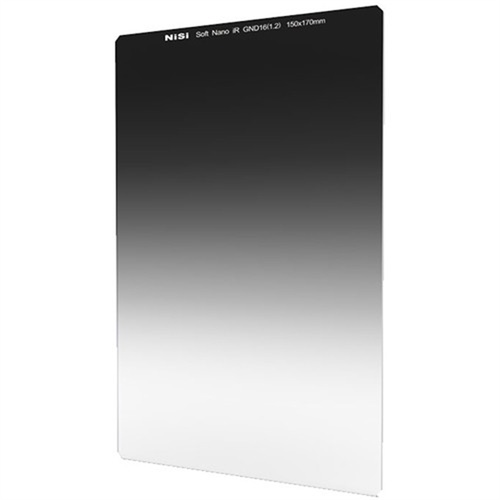 NiSi 150 x 170mm Nano Soft-Edge Graduated IRND 1.2 Filter (4-Stop)