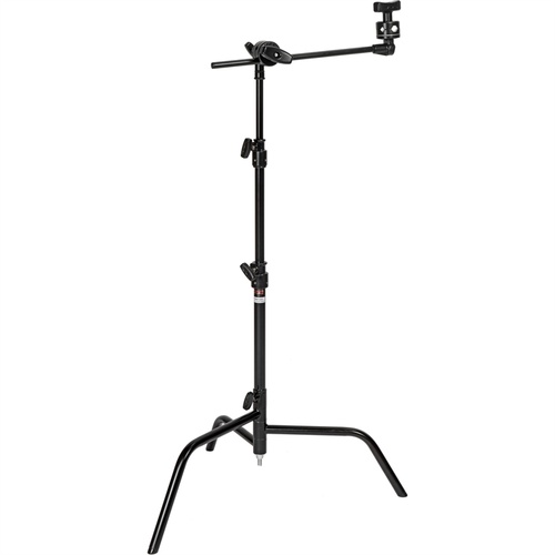 Matthews 1.6cm C+ Stand with Turtle Base, Grip Head and 50cm Arm Kit (Black)