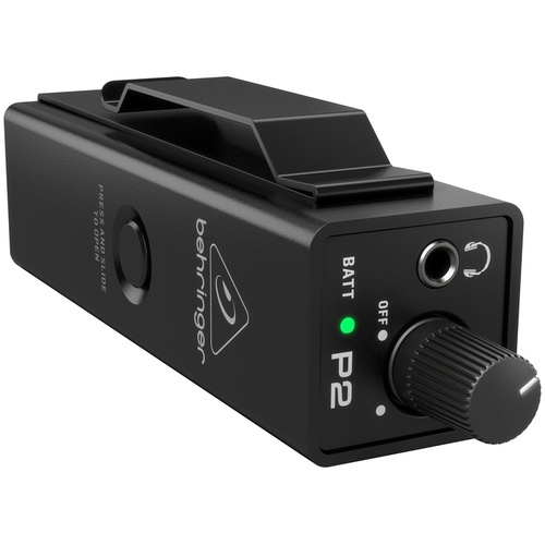 Behringer P2, Ultra-Compact Personal In-Ear Monitor Amplifier