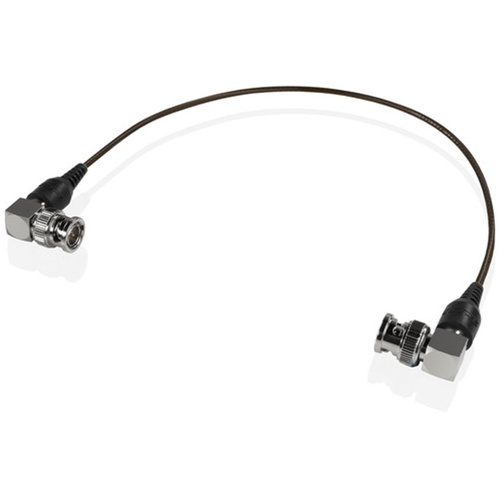 SHAPE 90-Degree Skinny BNC Cable 12" (Black)