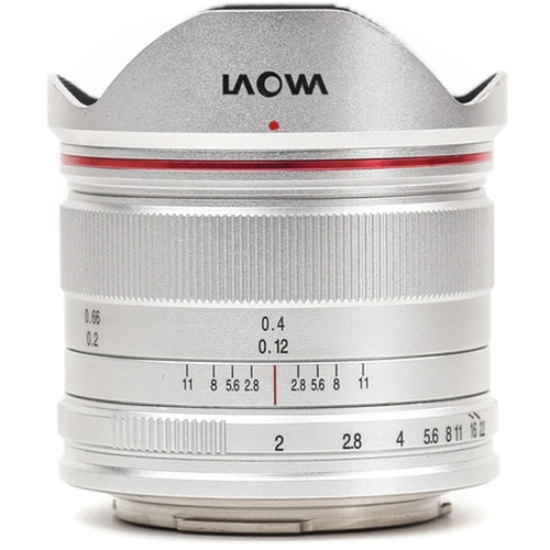 Laowa 7.5mm f/2 MFT Lightweight Lens (Micro Four Thirds, Silver)