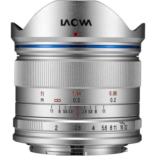 Laowa 7.5mm f/2 MFT Lens (Micro Four Thirds, Silver)