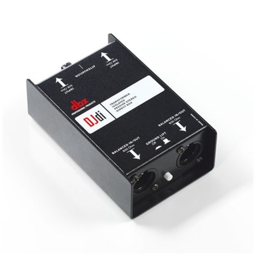 dbx DJDI 2ch Passive Dj/instrument Di Box