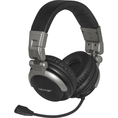 Behringer BB 560M Bluetooth Headphones with Flexible Boom Microphone