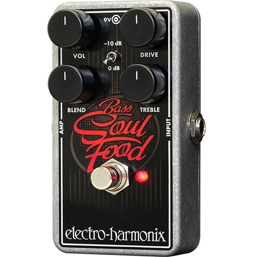 Electro-Harmonix Bass Soul Food Transparent Overdrive Pedal