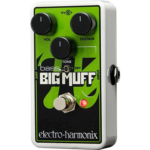Electro-Harmonix Nano Bass Big Muff Distortion/Sustainer Pedal