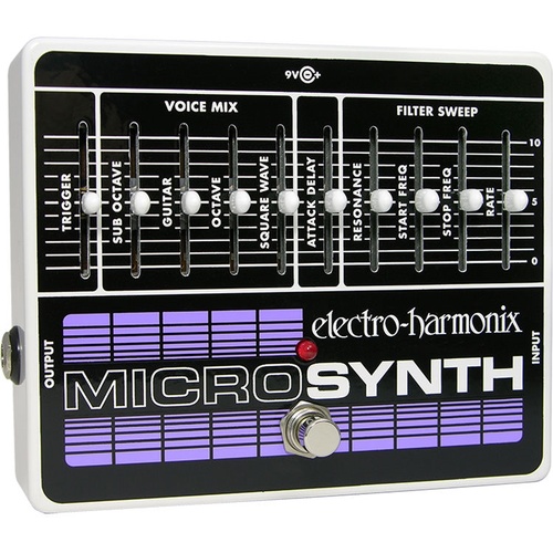 Electro-Harmonix Microsynth Analog Guitar Synthesizer Pedal