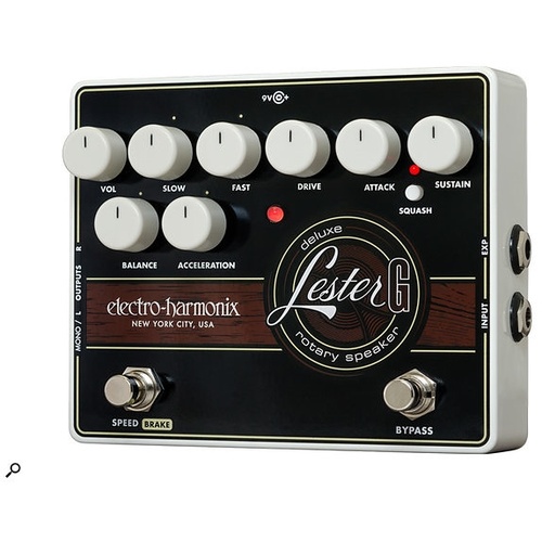 Electro-Harmonix Lester-G Deluxe Rotary Speaker Pedal for Guitar
