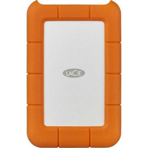 LaCie 2TB USB 3.1 Gen 1 Type-C Rugged Secure Portable Hard Drive