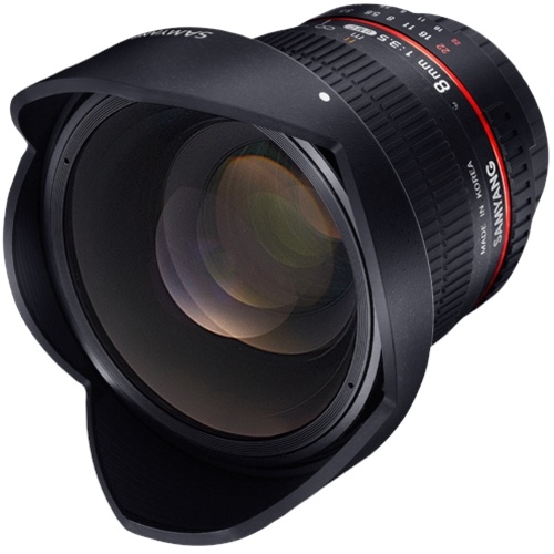 Samyang 8mm f/3.5 UMC Fisheye CS II Lens for Sony E Mount