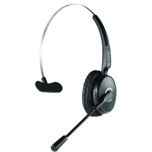 Promate Over-Ear Mono Bluetooth Headset with HD Voice Clarity (Black)