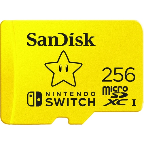 SanDisk 256GB UHS-I microSDXC Memory Card for the Nintendo Switch