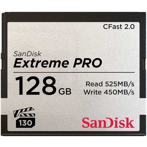 SanDisk 128GB Extreme PRO CFast 2.0 Memory Card