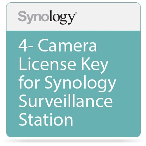 Synology 4-Camera License Key for Synology Surveillance Station
