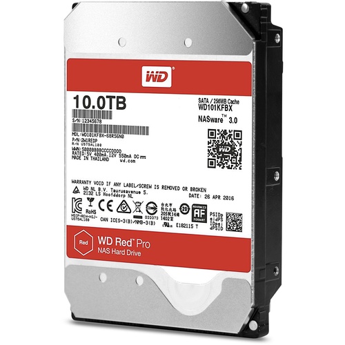 Western Digital 10TB Red Pro NAS Hard Drive