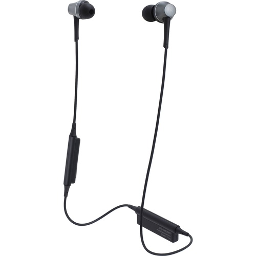 Audio-Technica Consumer ATH-CKR75BT Sound Reality Wireless In-Ear Headphones (Gunmetal)