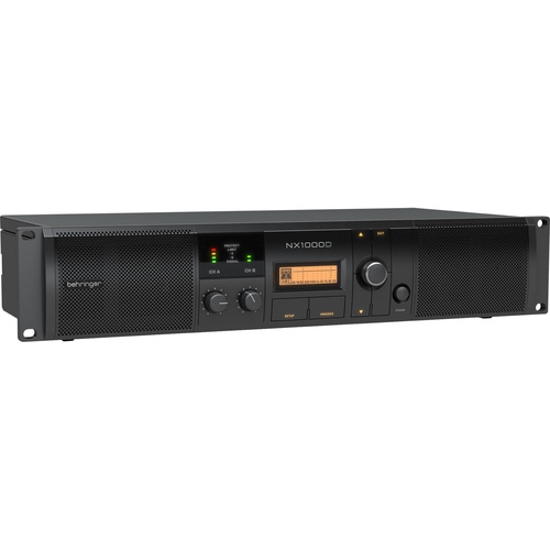 Behringer NX1000D Ultra-Lightweight Class-D Power Amplifier with DSP (160W/Channel at 8 Ohms)