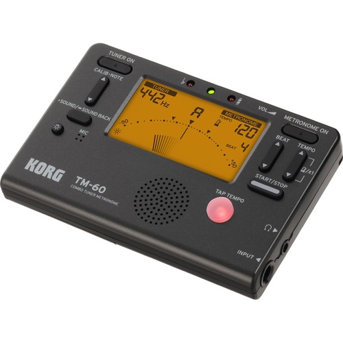 Korg TM-60 Combo Tuner Metronome (Black)