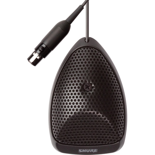 Shure MX391/C Microflex Cardioid Surface Mount Microphone (Black)