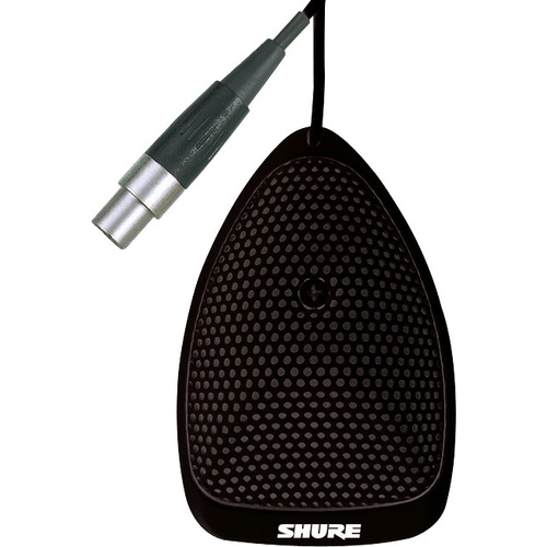 Shure MX391/S Microflex Supercardioid Surface Mount Microphone (Black)