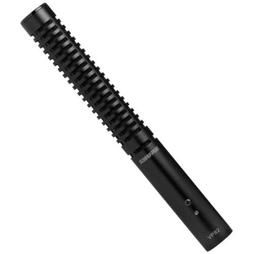 Shure VP82 Short Shotgun Microphone with A89M-SH Shoe Mount