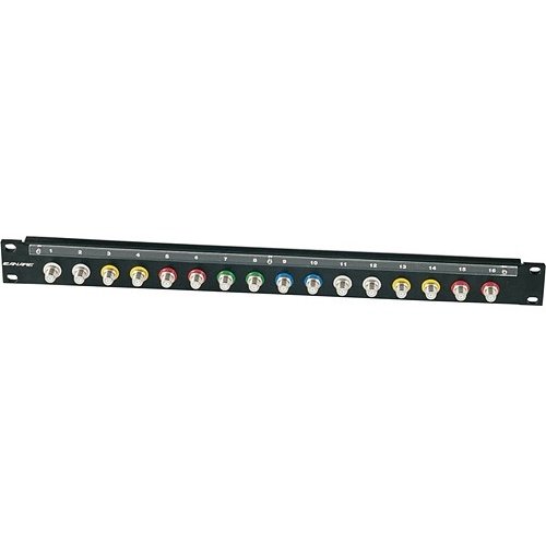 Canare 161U-FJRU A/V Bulkhead Panel ("F" Feed-thru / Flush Mount)