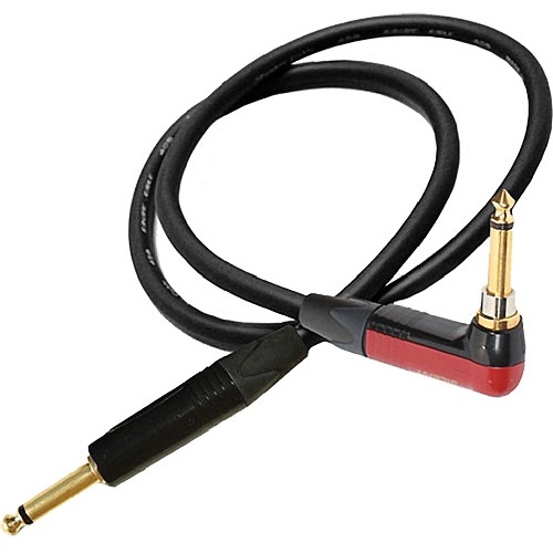 Canare 20' GS6RASSTS20 GS-6 Guitar/Instrument Cable (Unbalanced, Black)