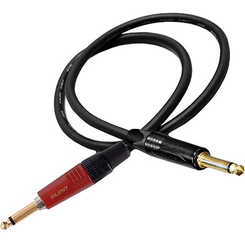 Canare GS6TSSTS20 GS-6 Unbalanced Guitar/Instrument Cable (Black, 20')
