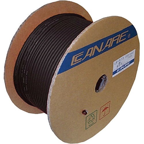 Canare L-4E5AT Star Quad Microphone Cable (656'/200 m, Black)