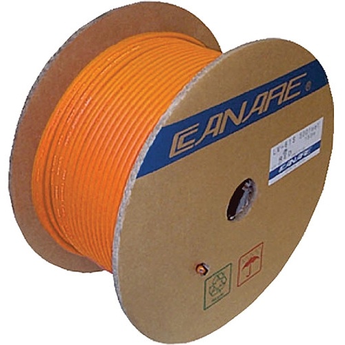 Canare L-4E5C Star Quad Microphone Cable (656'/200 m, Orange)