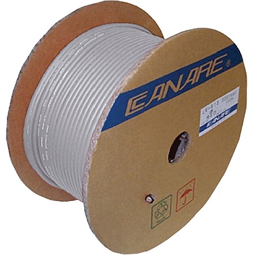 Canare L-4E6S Star Quad Microphone Cable (656', White)