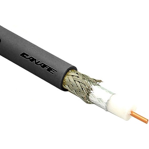 Canare L-CHD Series L-6CHD 75 Digital Video Coaxial Cable (300M, Black)