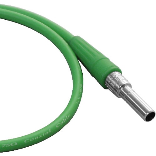 Canare Mini-WECO Video Patch Cord (3', Green)
