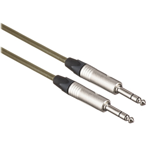 Canare Starquad TRSM-TRSM Cable (Brown, 3')