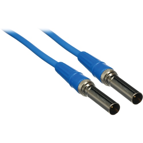 Canare Video Patch Cable - 6 ft (Blue)