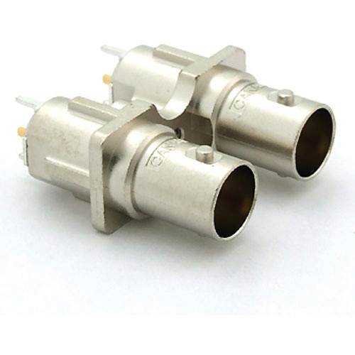 Canare BCJ-BPC2P PC Mount BNC Receptacle (Dual-type, 10 Pack)