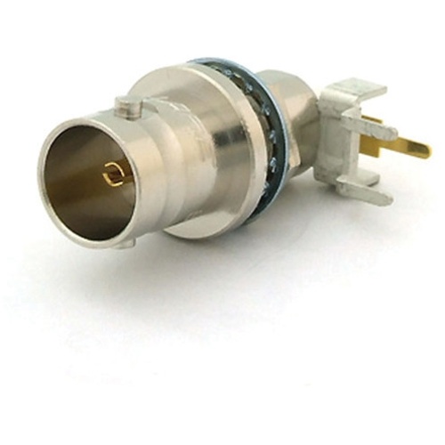 Canare BCJ-RPLH BNC PCB Hex Nut Type Mount Receptacle (100 Pack)