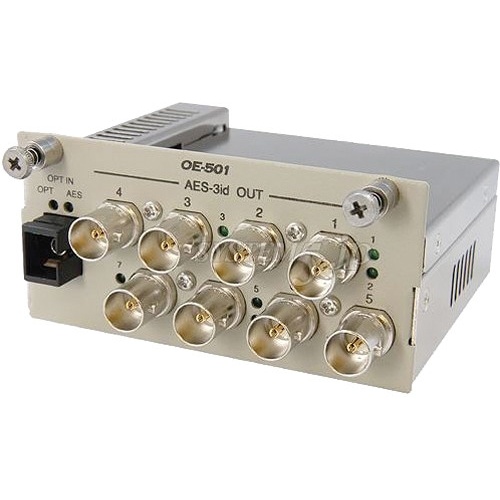 Canare OE-501 AES-3id Optical to Electric Converter