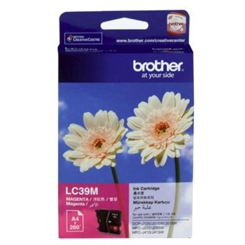 Brother LC39M Magenta Ink Cartridge