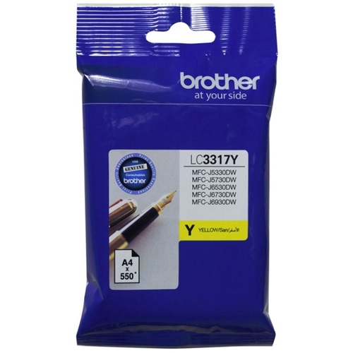 Brother LC3317Y Yellow Ink Cartridge