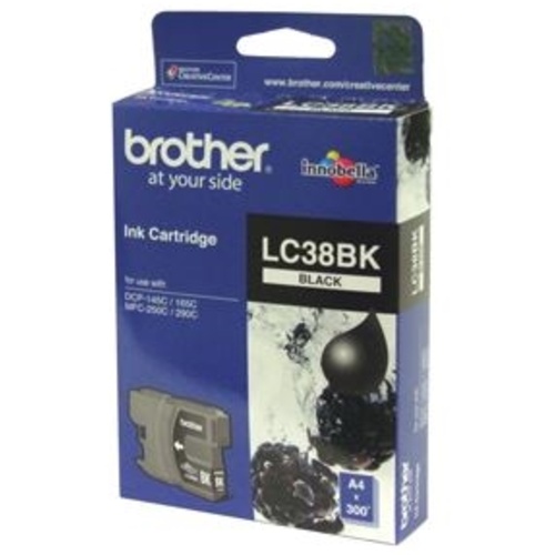 Brother LC38BK Black Ink Cartridge