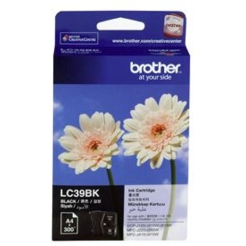 Brother LC39BK Black Ink Cartridge