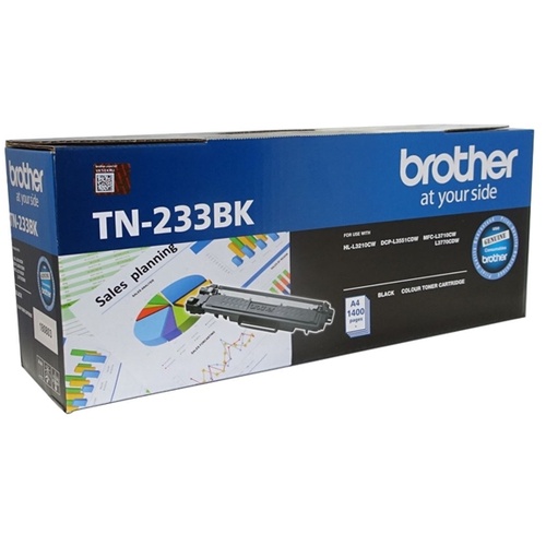 Brother TN-233BK Black Toner Cartridge