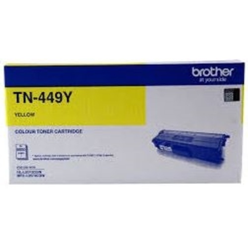 Brother TN449Y Yellow Toner
