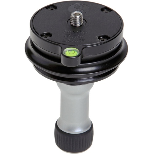 Really Right Stuff TA-3 Leveling Base with Short Handle and Platform with 3/8"-16 Stud
