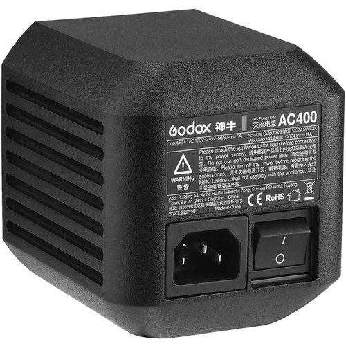 Godox AC Adapter for Witstro AD400Pro Monolight