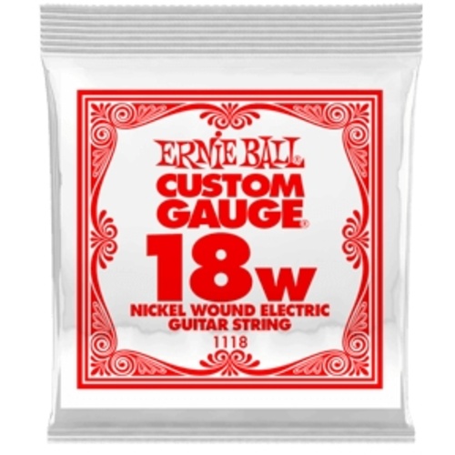 Ernie Ball .018W Nickel Wound Electric Guitar String