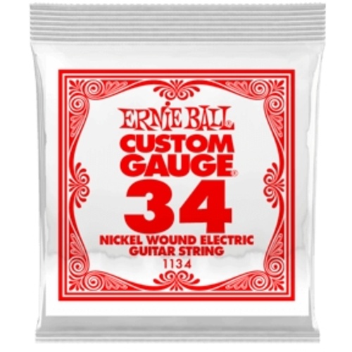 Ernie Ball .034W Nickel Wound Electric Guitar String