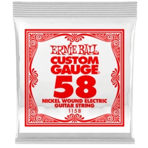 Ernie Ball .058W Nickel Wound Electric Guitar String
