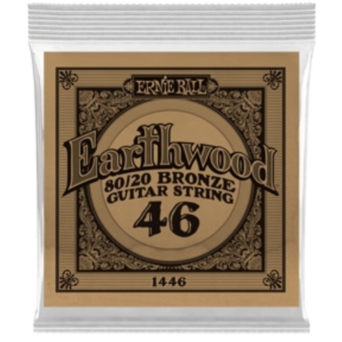 Ernie Ball .046 Earthwood 80/20 Bronze Acoustic Guitar String